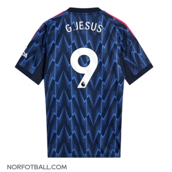 Billige Fotballdrakt Arsenal Gabriel Jesus #9 Replika Bortedrakt 2025-26 Kortermet